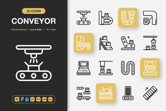 Conveyor Icons: Graphics with Purpose