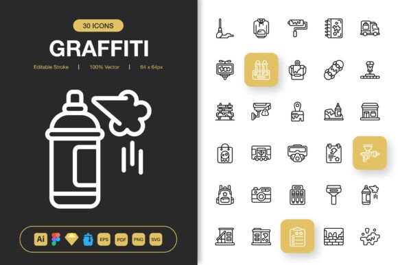 Graffiti Icons: Graphics for Creative Crafting