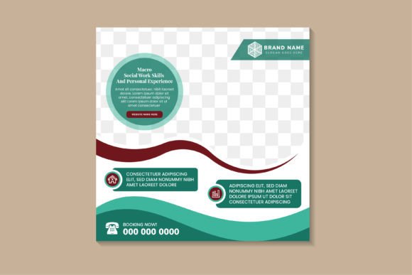 Macro Social Work Square Banner Graphics
