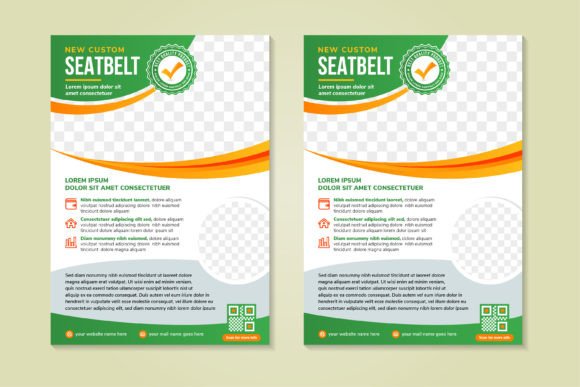 New Custom Vertical Flyer: Graphics and Print Templates