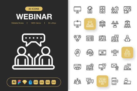 Webinar Icons Pack Review